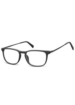 Okulary zerówki korekcyjne Nerd Prostokątne AC7G czarne ze sklepu Stylion w kategorii Okulary korekcyjne damskie - zdjęcie 185964114