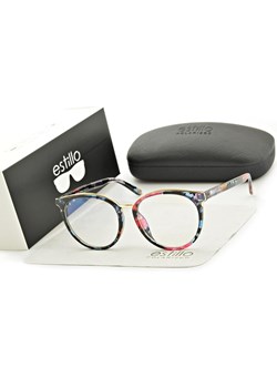 Okulary damskie z filtrem BLUE LIGHT do komputera korekcyjne EST-110K Estillo ze sklepu Stylion w kategorii Okulary przeciwsłoneczne męskie - zdjęcie 185964153