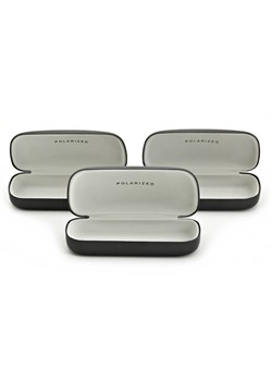 3x Twarde czarne etui do okularów marki ESTILLO ze sklepu Stylion w kategorii Etui - zdjęcie 185964172