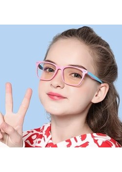 Różowe dziecięce okulary dla dziewczynki do komputera BLUE LIGHT 2598B (wideo) ze sklepu Stylion w kategorii Akcesoria dziecięce - zdjęcie 185964193