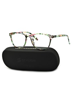Damskie Okulary do Czytania moc: +1 w kwiatki ST312 ze sklepu Stylion w kategorii Okulary przeciwsłoneczne męskie - zdjęcie 185964241