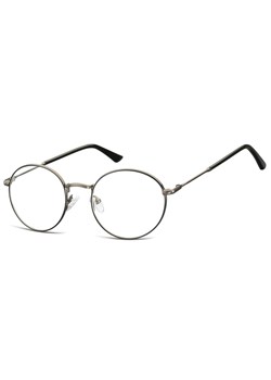Lenonki okrągłe Okulary oprawki optyczne 919E grafitowe ze sklepu Stylion w kategorii Okulary korekcyjne damskie - zdjęcie 185964311