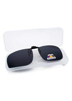 Nakładki przeciwsłoneczne czarne polaryzacyjne na okulary korekcyjne NA-159 - id: 6900 - marki Stylion - 185964312 Nakładki przeciwsłoneczne czarne polaryzacyjne na okulary korekcyjne NA-159 ze sklepu Stylion w kategorii Okulary przeciwsłoneczne męskie - zdjęcie 185964312