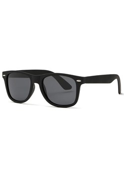 Przeciwsłoneczne Czarne matowe okulary nerdy NR-81 ze sklepu Stylion w kategorii Okulary przeciwsłoneczne damskie - zdjęcie 185964314