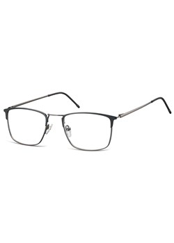 Oprawki korekcyjne zerówki okulary męskie prostokątne 893A grafitowy + czarny - id: 6987 - marki Sunoptic - 185964350 Oprawki korekcyjne zerówki okulary męskie prostokątne 893A grafitowy + czarny ze sklepu Stylion w kategorii Okulary korekcyjne męskie - zdjęcie 185964350