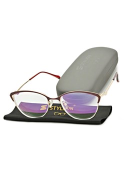 Plusy +1.00 damskie okulary do czytania korekcyjne z antyrefleksem ST317AR ze sklepu Stylion w kategorii Okulary korekcyjne damskie - zdjęcie 185964482