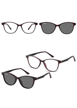 Damskie okulary pod korekcję z polaryzacyjną Nakładką przeciwsłoneczną na magnes CLIP-TRC-189A-1 - id: 540 - marki Sunoptic - 185964493 Damskie okulary pod korekcję z polaryzacyjną Nakładką przeciwsłoneczną na magnes CLIP-TRC-189A-1 ze sklepu Stylion w kategorii Okulary korekcyjne damskie - zdjęcie 185964493