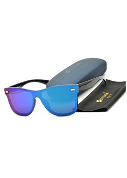 Męskie okulary przeciwsłoneczne pełne lustrzanki STR-1570-11 ze sklepu Stylion w kategorii Okulary przeciwsłoneczne męskie - zdjęcie 185964503