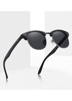 Okulary przeciwsłoneczne półramki z polaryzacją Unisex POL-5060B ze sklepu Stylion w kategorii Okulary przeciwsłoneczne damskie - zdjęcie 185964532