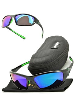 Męskie sportowe okulary lustrzane przeciwsłoneczne z polaryzacją SPD122LD ze sklepu Stylion w kategorii Okulary przeciwsłoneczne męskie - zdjęcie 185964601
