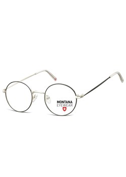 Oprawki korekcyjne okulary optyczne lenonki MM584 srebrny/czarny ze sklepu Stylion w kategorii Oprawki do okularów damskie - zdjęcie 185964624