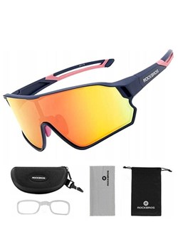 Okulary rowerowe przeciwsłoneczne z polaryzacją i ramką korekcyjną ROCKBROS 10134PL ze sklepu Stylion w kategorii Okulary przeciwsłoneczne męskie - zdjęcie 185964630