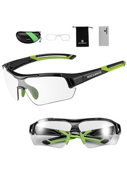 Okulary sportowe przeciwsłoneczne z fotochromem i wkładką korekcyjną ROCKBROS 10113 ze sklepu Stylion w kategorii Okulary przeciwsłoneczne męskie - zdjęcie 185964631