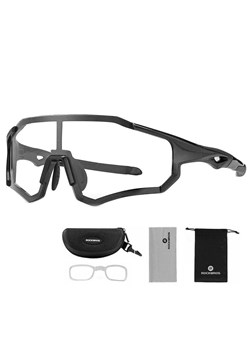 Ochronne okulary sportowe przeciwsłoneczne z fotochromem + ramka ROCKBROS 10181 ze sklepu Stylion w kategorii Okulary przeciwsłoneczne męskie - zdjęcie 185964633