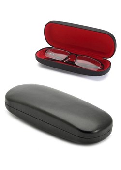 Etui na okulary czarno czerwone w twardej obudowie SQ75-RED ze sklepu Stylion w kategorii Etui - zdjęcie 185964741