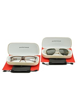 ZESTAW 6 PRODUKTÓW - 2x Etui na okulary kremowe + 2x Ściereczka z mikrofibry + 2x Pokrowiec ze sklepu Stylion w kategorii Etui - zdjęcie 185964810