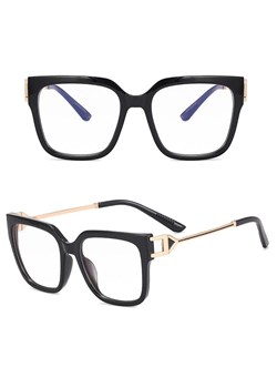 Damskie kwadratowe okulary zerówki do komputera BLUE LIGHT z flexami 25130 - id: 7867 - marki Stylion - 185964832 Damskie kwadratowe okulary zerówki do komputera BLUE LIGHT z flexami 25130 ze sklepu Stylion w kategorii Okulary zerówki damskie - zdjęcie 185964832