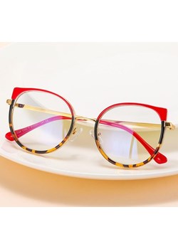 Damskie okulary zerówki do komputera BLUE LIGHT z flexami 25127D - id: 7878 - marki Stylion - 185964841 Damskie okulary zerówki do komputera BLUE LIGHT z flexami 25127D ze sklepu Stylion w kategorii Okulary zerówki damskie - zdjęcie 185964841