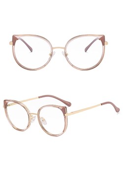 Damskie okulary zerówki do komputera BLUE LIGHT z flexami 25127G - id: 7881 - marki Stylion - 185964844 Damskie okulary zerówki do komputera BLUE LIGHT z flexami 25127G ze sklepu Stylion w kategorii Okulary zerówki damskie - zdjęcie 185964844