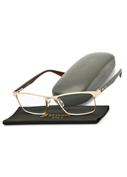 Plusy +3.25 Męskie okulary do czytania korekcyjne ST330A ze sklepu Stylion w kategorii Okulary korekcyjne męskie - zdjęcie 185964892