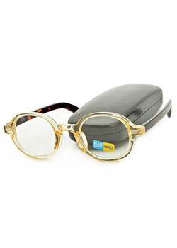 Okulary zerówki do komputera Lenonki z filtrem BLUE LIGHT SV101A żółty/panterka ze sklepu Stylion w kategorii Okulary zerówki damskie - zdjęcie 185964900