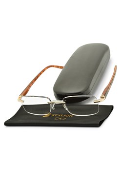 Plusy +3.00 okulary bezramkowe do czytania korekcyjne ST323AX ze sklepu Stylion w kategorii Okulary korekcyjne damskie - zdjęcie 185964931