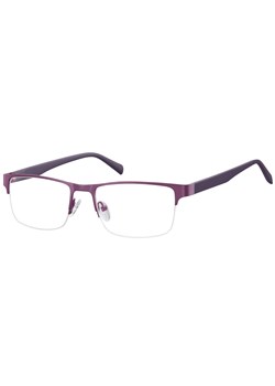 Żyłkowe oprawki korekcyjne zerówki okulary 601F fioletowe ze sklepu Stylion w kategorii Oprawki do okularów damskie - zdjęcie 185964950