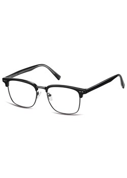 Oprawki korekcyjne zerówki okulary półramki 886B czarno-grafitowe - id: 8081 - marki Sunoptic - 185964994 Oprawki korekcyjne zerówki okulary półramki 886B czarno-grafitowe ze sklepu Stylion w kategorii Okulary korekcyjne męskie - zdjęcie 185964994