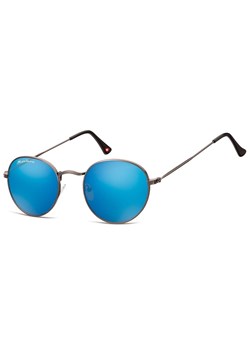 Okulary stalowe przeciwsłoneczne Lenonki lustrzane MS92B-XL z filtrem UV400 Grafit + Niebieski ze sklepu Stylion w kategorii Okulary przeciwsłoneczne damskie - zdjęcie 185965000