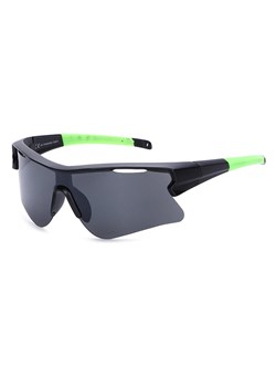 Sportowe okulary przeciwsłoneczne z filtrem UV400 Black/Green SVM-12B ze sklepu Stylion w kategorii Okulary przeciwsłoneczne męskie - zdjęcie 185965041