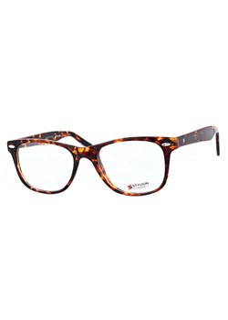 Okulary zerówki korekcyjne oprawki nerdy STAC-15A panterka ze sklepu Stylion w kategorii Oprawki do okularów damskie - zdjęcie 185965063