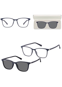 Prostokątne okulary pod korekcję z polaryzacyjną Nakładką przeciwsłoneczną na magnes CLIP-TRC-193B-1 - id: 8420 - marki Sunoptic - 185965194 Prostokątne okulary pod korekcję z polaryzacyjną Nakładką przeciwsłoneczną na magnes CLIP-TRC-193B-1 ze sklepu Stylion w kategorii Okulary korekcyjne damskie - zdjęcie 185965194