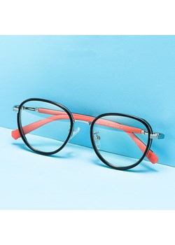 Okulary dla dzieci zerówki do komputera Blue Light SKJ-30A czarne ze sklepu Stylion w kategorii Akcesoria dziecięce - zdjęcie 185965273