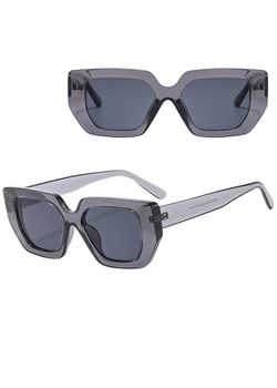 Okulary przeciwsłoneczne z filtrem UV400 STL23A szare transparentne + akcesoria - id: 8528 - marki Stylion - 185965292 Okulary przeciwsłoneczne z filtrem UV400 STL23A szare transparentne + akcesoria ze sklepu Stylion w kategorii Okulary przeciwsłoneczne damskie - zdjęcie 185965292