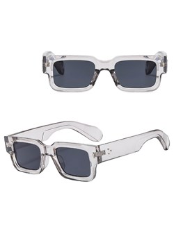 Okulary przeciwsłoneczne z filtrem UV400 STL25A transparentne szare + akcesoria - id: 8551 - marki Stylion - 185965314 Okulary przeciwsłoneczne z filtrem UV400 STL25A transparentne szare + akcesoria ze sklepu Stylion w kategorii Okulary przeciwsłoneczne damskie - zdjęcie 185965314