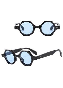 Okulary przeciwsłoneczne z filtrem UV400 STL41C czarne + akcesoria ze sklepu Stylion w kategorii Okulary przeciwsłoneczne damskie - zdjęcie 185965361