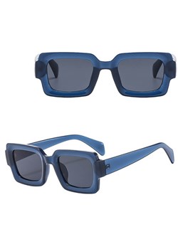 Okulary przeciwsłoneczne z filtrem UV400 STL40B niebieskie + akcesoria ze sklepu Stylion w kategorii Okulary przeciwsłoneczne damskie - zdjęcie 185965370