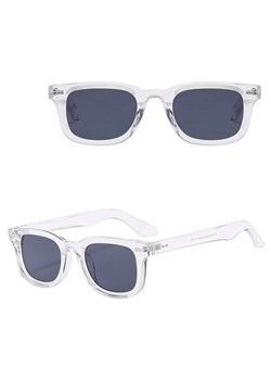 Okulary przeciwsłoneczne z filtrem UV400 STL44B bezbarwne + akcesoria ze sklepu Stylion w kategorii Okulary przeciwsłoneczne damskie - zdjęcie 185965381