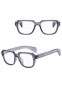 Okulary zerówki do komputera z filtrem BLUE LIGHT STL27F szare transparentne + akcesoria ze sklepu Stylion w kategorii Okulary zerówki damskie - zdjęcie 185965424