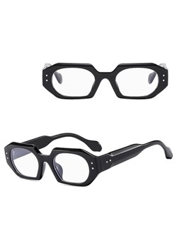 Okulary zerówki do komputera z filtrem BLUE LIGHT STL29E czarne + akcesoria ze sklepu Stylion w kategorii Okulary zerówki damskie - zdjęcie 185965441