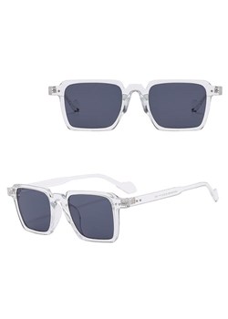 Okulary przeciwsłoneczne z filtrem UV400 STL37C transparentne + akcesoria ze sklepu Stylion w kategorii Okulary przeciwsłoneczne męskie - zdjęcie 185965442