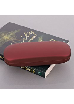 Etui na okulary Futerał STHC-13E bordowe ze sklepu Stylion w kategorii Zegarki - zdjęcie 185965522