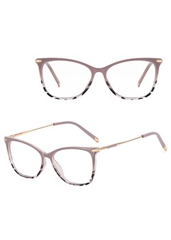SLIM okulary damskie kocie oczy zerówki do komputera BLUE LIGHT 25151D ze sklepu Stylion w kategorii Okulary zerówki damskie - zdjęcie 185965544