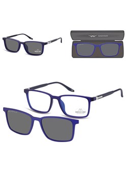 2w1 - Plusy +2.00 okulary do czytania + nakładka przeciwsłoneczna z polaryzacją CLIP-MRC-3B - id: 8829 - marki Montana - 185965570 2w1 - Plusy +2.00 okulary do czytania + nakładka przeciwsłoneczna z polaryzacją CLIP-MRC-3B ze sklepu Stylion w kategorii Okulary korekcyjne damskie - zdjęcie 185965570