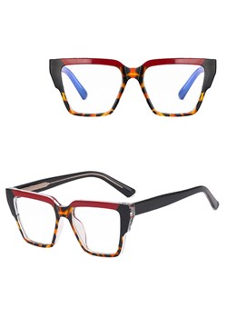 Okulary damskie kocie zerówki do komputera BLUE LIGHT 25143E Czarny/Panterka/Czerwony - id: 8852 - marki Stylion - 185965590 Okulary damskie kocie zerówki do komputera BLUE LIGHT 25143E Czarny/Panterka/Czerwony ze sklepu Stylion w kategorii Okulary zerówki damskie - zdjęcie 185965590