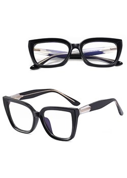 Damskie okulary kocie oczy zerówki do komputera BLUE LIGHT 25150 Czarne - id: 8854 - marki Stylion - 185965592 Damskie okulary kocie oczy zerówki do komputera BLUE LIGHT 25150 Czarne ze sklepu Stylion w kategorii Okulary zerówki damskie - zdjęcie 185965592