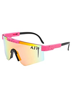 Sportowe okulary przeciwsłoneczne ST-MAX8D różowy/czarny ze sklepu Stylion w kategorii Okulary przeciwsłoneczne damskie - zdjęcie 185965603