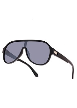 Okulary przeciwsłoneczne Pilotki z filtrem UV400 SVM-19 czarne ze sklepu Stylion w kategorii Okulary przeciwsłoneczne damskie - zdjęcie 185965621