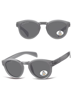 Szare lenonki okulary przeciwsłoneczne z polaryzacją MP188C ze sklepu Stylion w kategorii Okulary przeciwsłoneczne damskie - zdjęcie 185965720