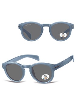 Niebieskie lenonki okulary przeciwsłoneczne z polaryzacją MP188D ze sklepu Stylion w kategorii Okulary przeciwsłoneczne męskie - zdjęcie 185965722